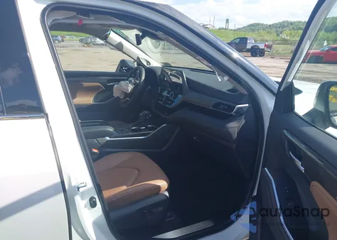 2025 Toyota Highlander Hybrid Limited 25Th Edition z USA, uszkodzony, nr VIN 5TDKBRCHXSS662712